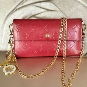 Louis Vuitton Monogram Vernis Porte Tresor International Long Wallet/